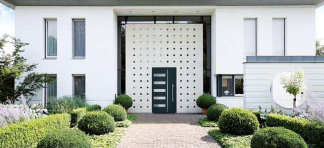 Aluminium-Haustüren erfüllen die heutigen Ansprüche an sichere Haustüren